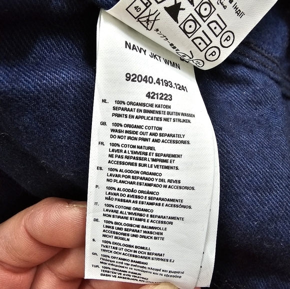 G-Star Raw Organic Dark Wash Denim Jacket - Picture 10 of 10